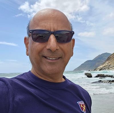 JayParbhoo's profile picture. Retired educator, father, Football (West Ham) fan, enjoys rugby (Springboks), observer of our world, cancer survivor.