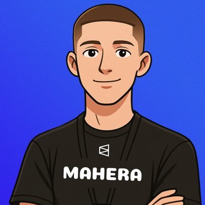 mahera777's profile picture. Polymarket trader 💙 | Member @zscdao | Content Creator