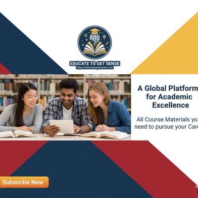 GlobalC83910's profile picture. A Global Platform for Academic Excellence. All Course Materials you need to pursue your educational career.