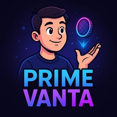 PrimeVanta's profile picture. Airdrop Hunter 🚀
Web3 • Tasks • Rewards.