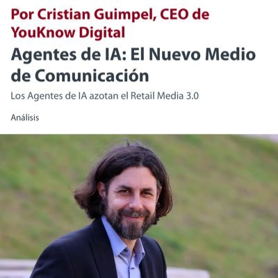 CrisGuimpel's profile picture. CEO YouKnow.              SVP WHY Agency Group