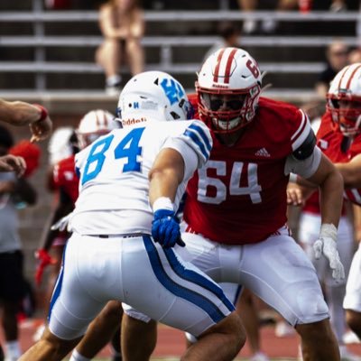 CrabsLogan's profile picture. 6’5” | 265 lbs | Right Tackle . Officially in the transfer portal.| NCAA ID# 2208639051 | 608-719-9389