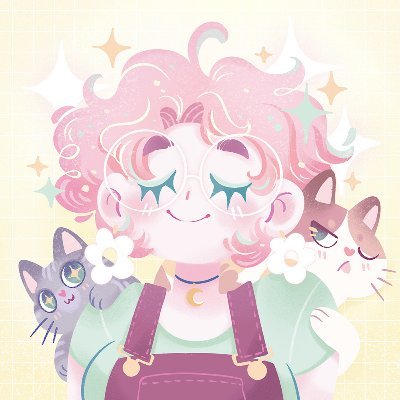 Aadorah's profile picture. Freelance Illustrator •✧Commissions OPEN✧• I like plants, Girls in love and pastel colors! ✨ ✧aadorah.contact@gmail.com✧ - FR/ENG - Online Shop • OPEN