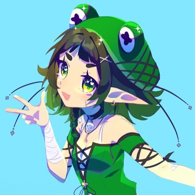 GabuHina's profile picture. (๑╹ω╹๑ ) Annoying Froglin Imouto 🩹💚 || Streamer || Follow me as I find myself croaking my frog 🗡️ 🐸 💚|| 🎨: #GabuArt 🔞: #Gaboob