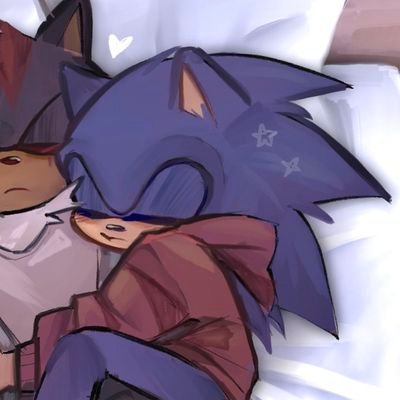 Puppy__Sonic's profile picture. Sleeping on his chest @METAL_CANNIBAL 💍💤