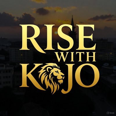 RiseWithKojo's profile picture. 🔥 Turning struggle into strength 💬 Daily bites of motivation 🌱 Believe in better, build it #RiseWithKojo