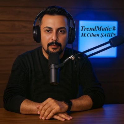 TrendMatic_TR7's profile picture. Elektronik Teknisyeni & Stratejist Yazılım Geliştirici
TrendMatic® Hisse Analiz Yazılımının Kurucusu
🍭 2 Kız Babası