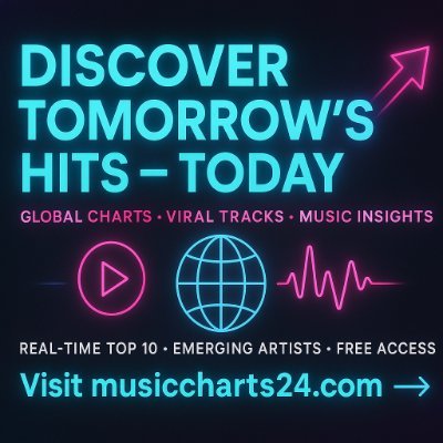 musiccharts24's profile picture. 🎵 Music Charts 24: Your Daily Dose of Top Hits & Playlists! 🎧 - Discover trending music! Follow & RT for daily updates! #MusicCharts #NewMusic #MusicPromotion