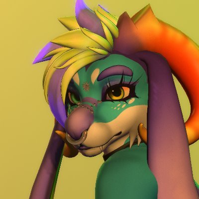 GenesisK3_FA's profile picture. 18+ |Lulu or Lu| She/he/They Genderfluid | Digital Artist| Taken | Poly 
Visit my Gumroad for my reskins :D
VRC Mod Content Creator