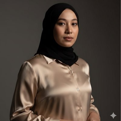 yulianasatin's profile picture. Ootd kemeja satin , hijab satin by yuli yuliana satin