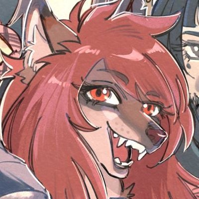 scapegoatexe's profile picture. #VPack Member | Gaea's Cradle Owner | Coyote Furry VTuber (She/Her) 🏳️‍⚧️ 18+ | https://t.co/JWNARKWJQH | your local emo gf | ⚙️ Rig Parent: @AlyceKnidd