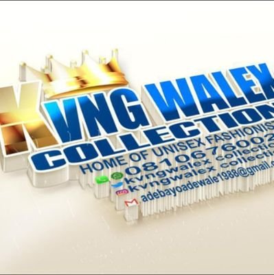 MrWalexy's profile picture. Entrepreneurer/Freelancer/Agro Farming Muslim/Arsenal.  

Reliable. Quality. Trusted. KVNGWALEX COLLECTION gives you premium fashion with zero disappointment.