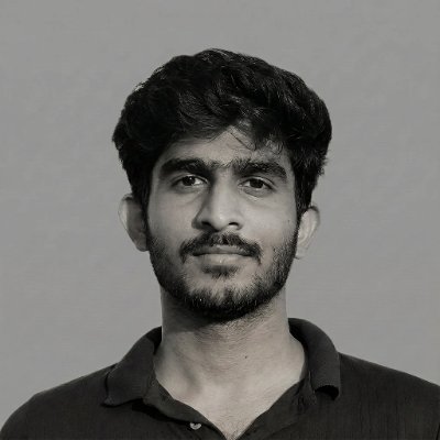 r__thilak's profile picture. 22yr  ⁕  Product Designer   ⌁  Improving 1% Every day