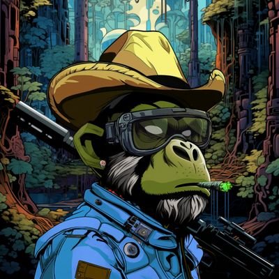 ajgv1975's profile picture. Anti Banking Squad  @mnk3ylabs
Shootfirst.ETH  #AAA 
#CowboyDAO 
              $Abs