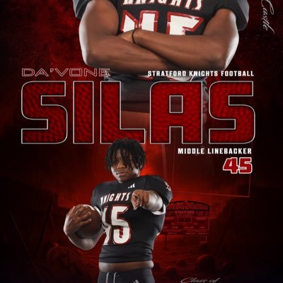 SilasDavone's profile picture. EMAIL:vonesilas@gmail.com 2026/190/5’11 LB @stratfordknights