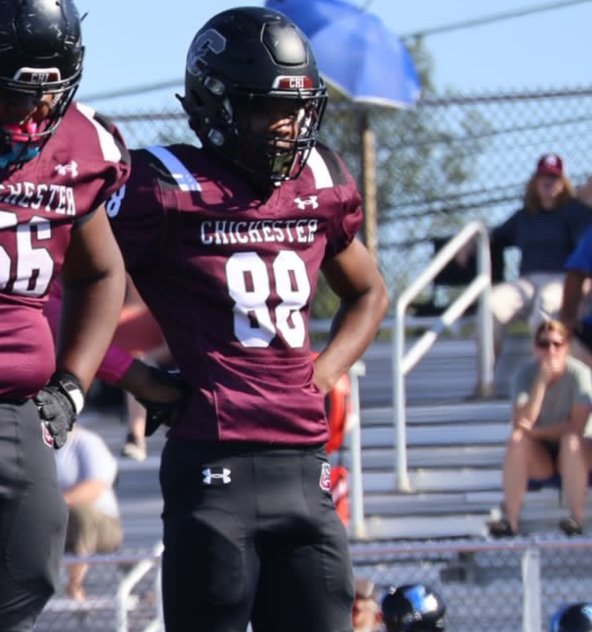 viccbieuu's profile picture. 6’0 170 | Chichester C/O 27’ | 3.24 GPA | WR/ATH