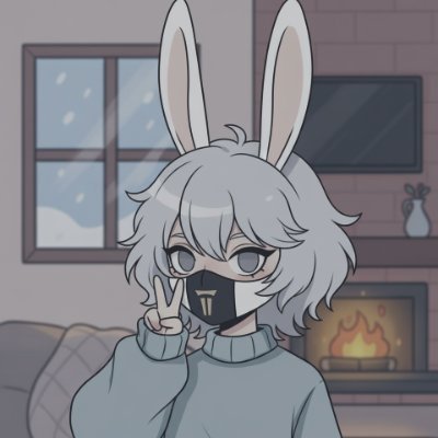 joan_inthe_dark's profile picture. Overthinking Rabbit 🐇