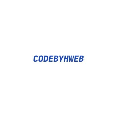 codebyhweb's profile picture. Developer • Founder
Building modern web apps & digital products
Every line of code = CODEBYHWEB
