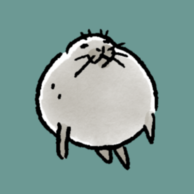 azarapsps's profile picture. アザラシ/写真/彫刻/絵/LINEスタンプ/その他いろいろ/北海道の北の方でアザラシを眺めています🦭