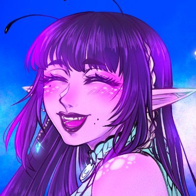 Siri_Vlinderis's profile picture. ✦ Illustrator #ireymoon & Streamer | ESP · ENG ⋅ •
┆The Caterpillar & The Ink Witch  ⋅ •
✦ Tydus Rylux  💍💜

💌 Comm: https://t.co/peXkmmzYm5