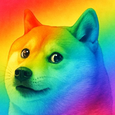RainbowDoge_GR's profile picture. so much so many color doge
