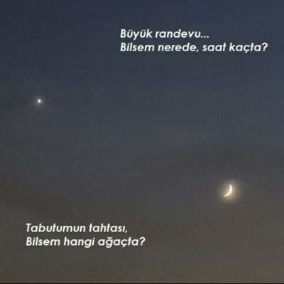 ihkaratosun's profile picture. Mecâz, zerâfetin uğradığı belde.