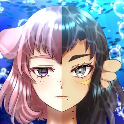 deepseakio's profile picture. 読み方:姫魚(きお)/創作と版権垢/一次創作「#深海アイドル」/漫画、ボイドラ制作/FA🏷️「#姫魚の部屋」AI学習、無断転載等禁止。ボカロMVイラスト担当/skeb実績70件↑/版権依頼❌skeb依頼は🔗、SKIMA→https://t.co/Q8R7ZOPHlM