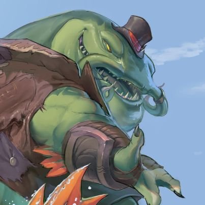 DarkLewdDealer's profile picture. Depraved slimeball.  18+Parody.

His Queen: @CrimsonBilgerat His songstress: @MutedMaven His Witch:@Animateskeleton