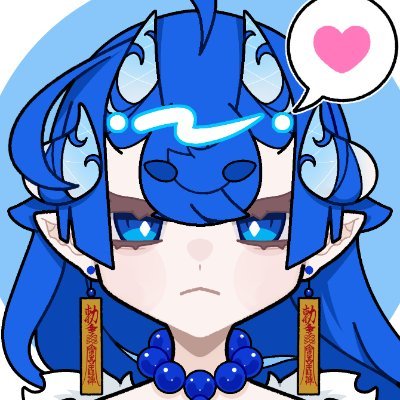 yuemeii_art's profile picture. ✦⊹₊𝒂𝒓𝒕𝒊𝒔𝒕₊ ⊹🌊 River Oni Dragon Deity | 𝔩𝔢𝔱 𝔪𝔢 𝔢𝔞𝔱 𝔶𝔬𝔲𝔯 𝔢𝔶𝔢𝔰 ⊹₊⟡⋆ 𝔼𝕥𝕙𝕖𝕣𝕖𝕒𝕝𝕫 ♡ comms open ♡
https://t.co/qU5lu7QOcH 
#oniboo