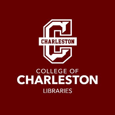 CofCLibraries's profile picture. The College of Charleston Libraries • https://t.co/AxUjRB3NkD