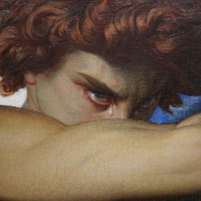 artofexoo's profile picture. Because if you look into the darkness for a long time, the darkness begins to look into you.