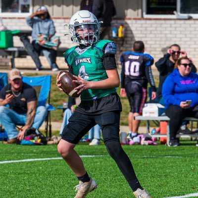 _Mason_Halbleib's profile picture. North Oldham Middle school ‘32 | QB | 5’4 120 lbs | 4.0 GPA | email: masonhalbleibfootball@gmail.com