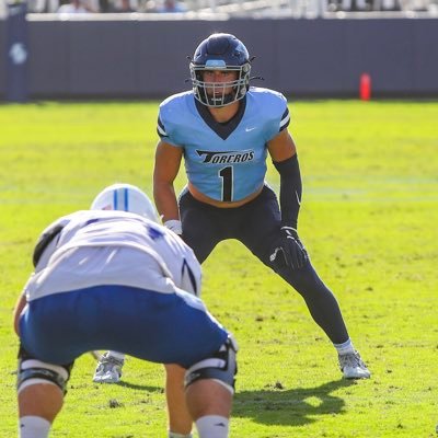 Nate_Fischer_7's profile picture. true sophomore // 6’2 230 lbs // LB @usdfootball // 2025 All PFL // 2024 newcomer of the year