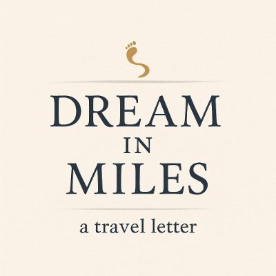 WhoDreamInMiles's profile picture. ✈️ Weekly escapes & wanderlust vibes 🌍
🗺️ Curated adventures For Those Who Dream In Miles
📬 Subscribe: https://t.co/q02QVYFyLd
