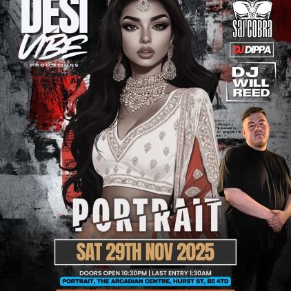 GillShalinder's profile picture. VIBEZ @ PORTRAIT BIRMINGHAM, ARCADIAN CENTRE , HURST STREET, B5 4TD