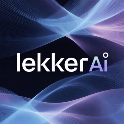 LekkerAI's profile picture. AI that just works. That’s Lekker.