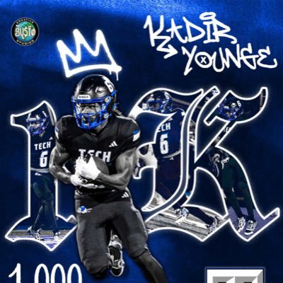 KadirYounge6's profile picture. MVP of Sect. Final | 2025 SFC 1st Team All division | 2025 SFC 1st Team All League | Best Group 5 RB | Class 26’ | Email: kayyounge13@gmail.com|#2509726734