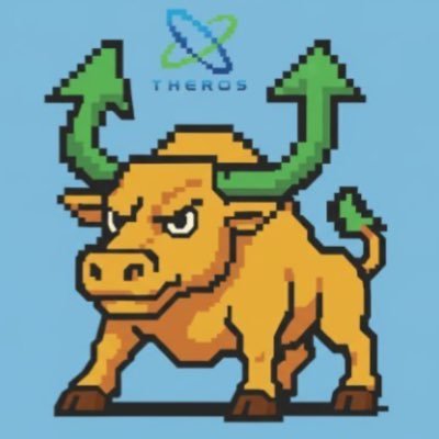 TherosHQ__'s profile picture. The mythical bull with green horns | 11/24/2025 TGE | https://t.co/MzuuqrJ9KE.