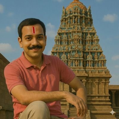pradeep2697's profile picture. Proud Bhatathiyan, Hindu Rarashtram, Sangi.
அடியார்க்கு அடியேன் 🪷🙏🪷
Ready to remove caste name once the reservation system ends . We don't own Earth