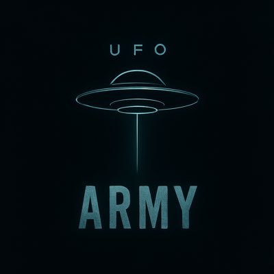 UFOtokenarmy's profile picture. UFO ARMY: a utility token for believers, witnesses and truth seekers. Join the investigation. Disclosure, tokenized. Follow, and help decode what’s above us.