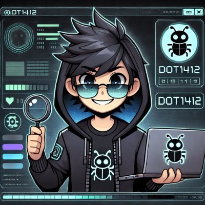 dot1412's profile picture. DOT1412 🇲🇦 Ethical Hacker,  Part-time Bug Bounty Hunter 🐞 Security Researcher 💻 web pentester, founder of https://t.co/aNYB6gCaso