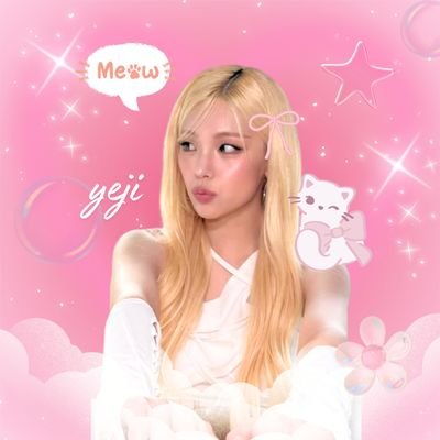 kittyejiii's profile picture. Illusoire ഒ | Hwang Yeji ★ “𝗜𝗧𝗭𝗬 ‘s sparkling leader with her darling 𝘮𝘦𝘰𝘸!” .. She floated down like a dream, th’ adorable, fluffiest kitten. ˚♡︬໑ ᩠ ֯