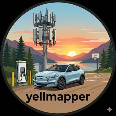 yellmapper's profile picture. I analyze wireless networks and talk about EVs and hoops 🏀