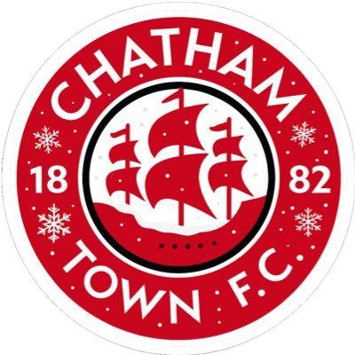 ChathamTownFC's profile picture. The Official 𝕏 Account of Chatham Town Football Club. EST. 1882 - Members of the @IsthmianLeague 🏆 - #UpTheChats 🔴⚪⚫
