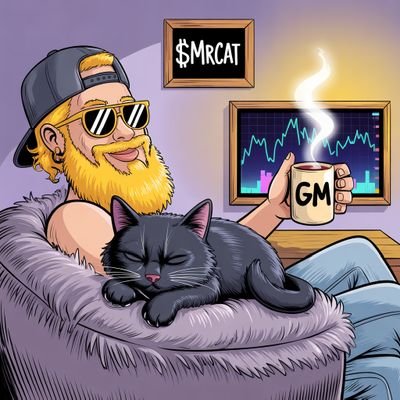 PandysPlace's profile picture. Made a MemeCoin to Honour $MrCat