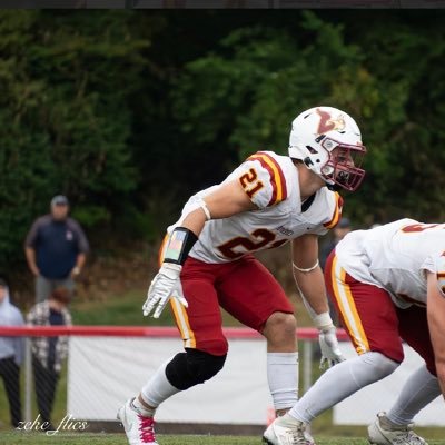 madden_kramer's profile picture. Voorhees High School Football |#21| |2026| 6’0 185|OLB| 240 Bench| 405 squat| Email: Kramermadden25@gmail.com| GPA: 3.0 |908-246-3435