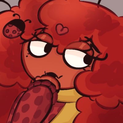 juminopie's profile picture. ︶ ˚ ₊˚⋅ lottie / cupid ~ 🐞 19 · lesbian · black 🇯🇲 · he /she · ♡ sprout’s lovebug + artist | multifandom 🌸 #strawbug ˖𓂃.☘︎ | ~ ic @windleylot