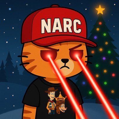 narccatanon's profile picture. Narc cat displays confidence, boldness, and sociability and dreams of becoming number one on the anon coin platform