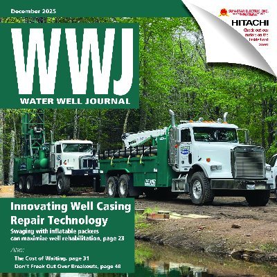 WaterWellJournl's profile picture. For 75-plus years, Water Well Journal® has covered the groundwater industry. We cover the water well drilling industry in both PRINT and DIGITAL formats.