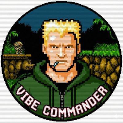 VibeCommander0's profile picture. CURRENT STATUS : Level 1 - Deployment 🛠️ Next.js | AI | Three.js